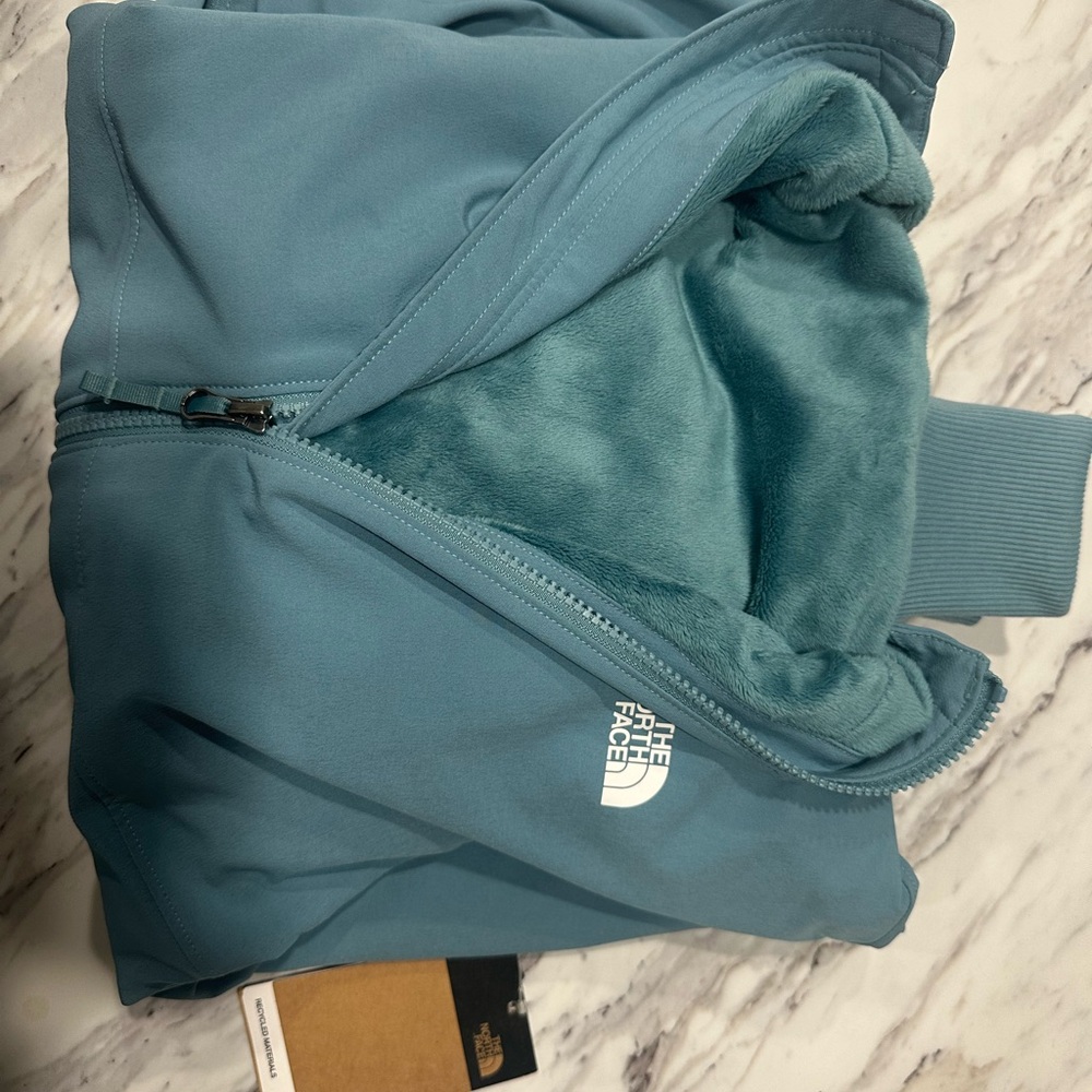 The North Face Light Blue Fleece Jacket